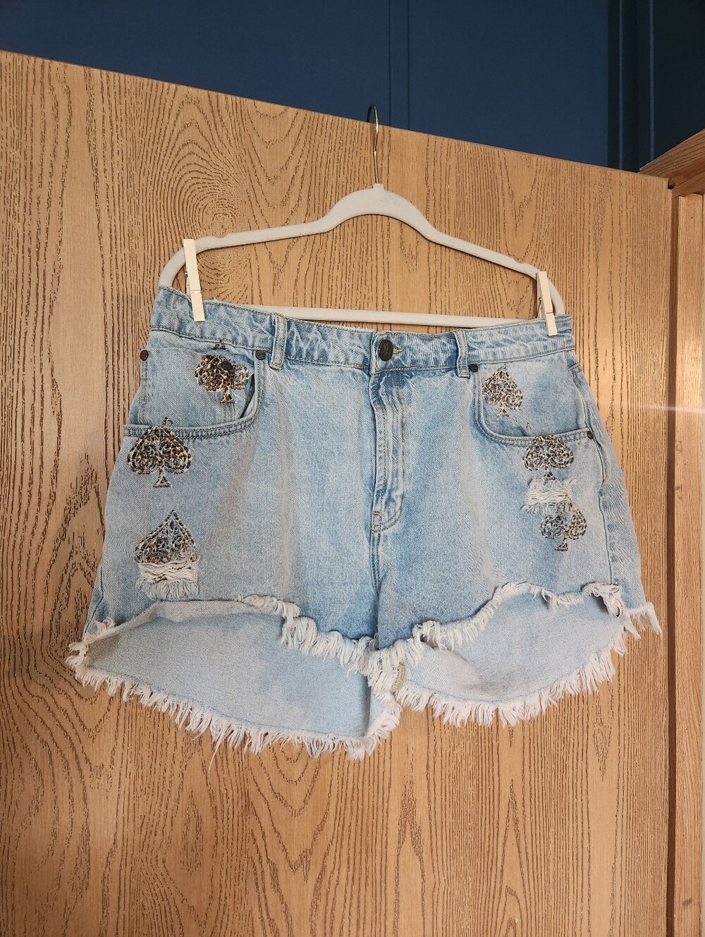 OneTeaspoon Trucker Ace Jean Shorts - Size 34